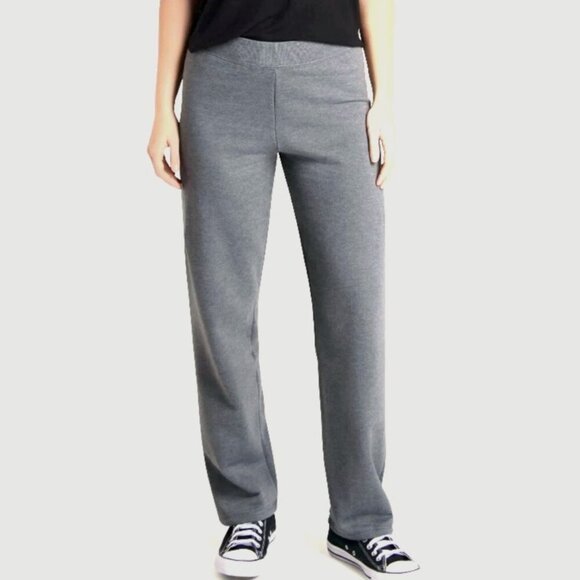 NEW!‎ Fruit of The Loom Eversoft Fleece Pants 2XL Cotton Blend Gray Sweatpants - Picture 1 of 12
